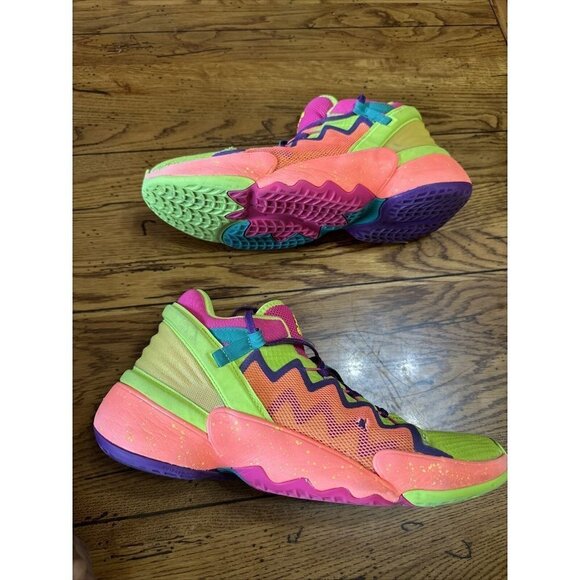 ADIDAS D.O.N. Issue 2 ‘Prove Em Wrong’ Mens Size 11.5 - Picture 3 of 11